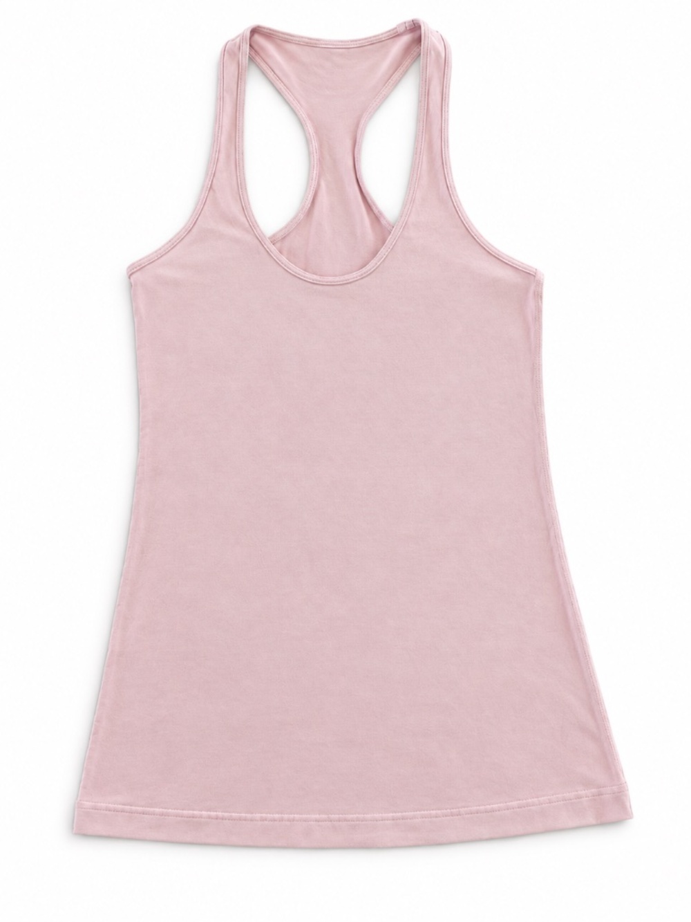 Lululemon Cool Racerback Tank Top Blush Pink Long Athletic Yoga Tank